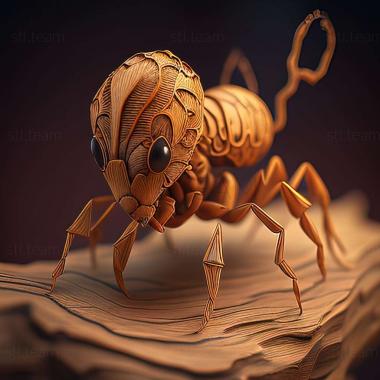 3D model Pheidole zannia (STL)